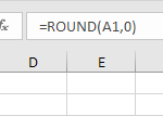 Round Negative Number to Nearest Integer