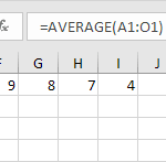 AVERAGE FUNCTION