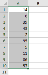 Conditional Formatting Example