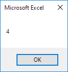 Excel VBA - Range Object: Count Rows