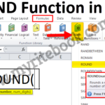 Excel Functions Round Functions in Excel