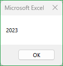 Excel VBA-Date and Time in Excel - Year