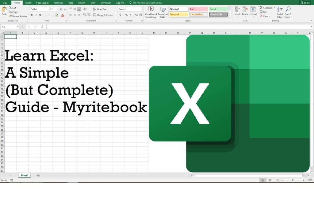 Learn Excel: A Simple (But Complete) Guide – Myritebook