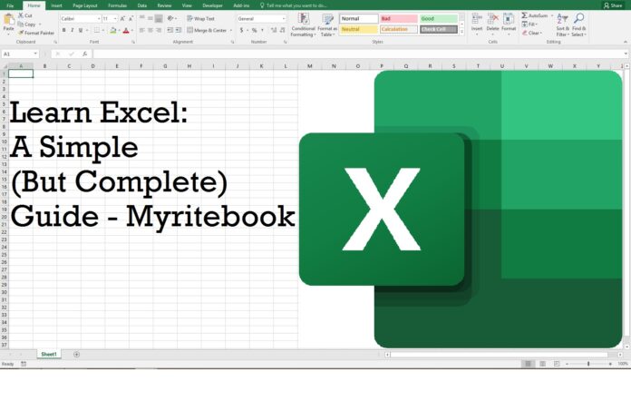 Learn Excel A Simple But Complete Guide Myritebook