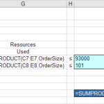 Sumproduct Functions