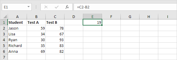 WITH ARRAY FORMULA STEP 1