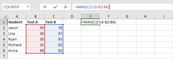 WITH ARRAY FORMULA STEP 2