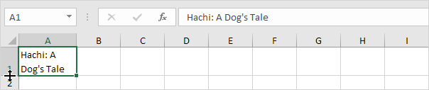 Formulas and Functions in Excel