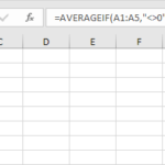 average-cells-not-equal-to-zero