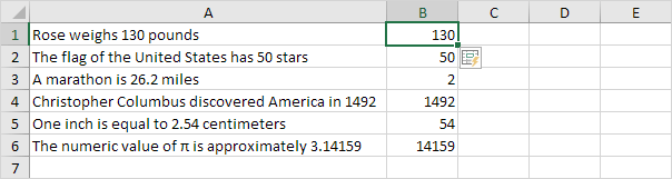 Flash Fill in Excel