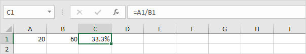 Percentage with One Decimal Place