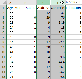 Conditional Formatting in Excel - Cells to Format